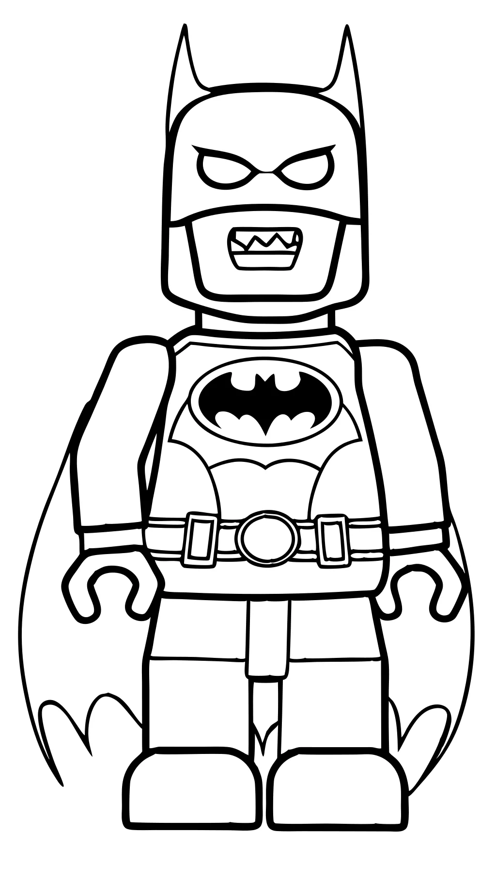 pages à colorier lego Batman